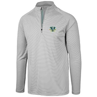 Veste à glissière quart de tour raglan avec logo historique Orion Athletics grise pour homme Levelwear