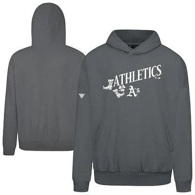 Sweat à capuche gris pour homme Levelwear Athletics St. Patrick's Day