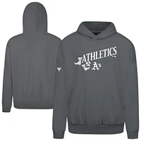 Sweat à capuche gris pour homme Levelwear Athletics St. Patrick's Day