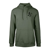 Men's Levelwear  Green Athletics Podium Digital Camo Pullover Hoodie