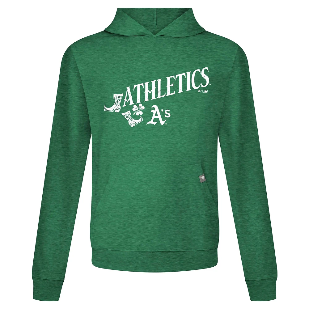 Men's Levelwear Green Athletics St. Patrick's Day Relay Boots Pullover Hoodie