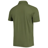 Polo raglan Delta Sector de Levelwear pour homme, olive