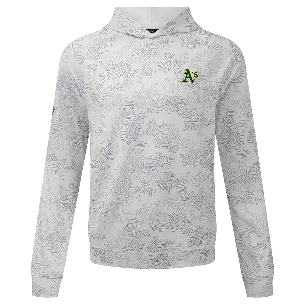 Men's Levelwear White Athletics Blender Insignia 2.0 Hoodie