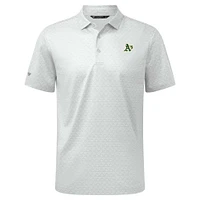 Men's Levelwear White Athletics System Insignia 2.0 Polo