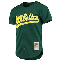 Men's Mitchell & Ness Mark McGwire Green Athletics 1997 Cooperstown Collection Authentic Jersey