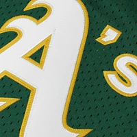 Men's Mitchell & Ness Rickey Henderson Athletics Cooperstown Mesh Batting Practice Jersey