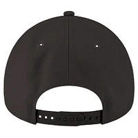 Men's New Era Black Athletics A-Frame 9FORTY Adjustable Hat