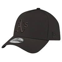 Casquette ajustable A-Frame 9FORTY Athletics noire New Era pour homme