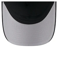 Men's New Era Black Athletics City Initial 9FORTY A-Frame M-Crown Adjustable Trucker Hat