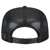 Men's New Era  Black Athletics Gummy Golfer Trucker Adjustable Hat