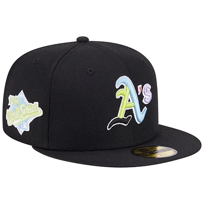 Casquette ajustée 59FIFTY Athletics multicolore New Era pour homme