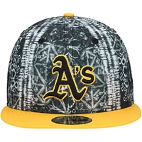 Men's New Era Black Athletics Sands 59FIFTY Fitted Hat