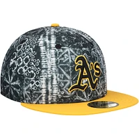 Casquette ajustée Athletics Sands 59FIFTY noire New Era pour homme