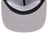 Casquette de golf New Era Athletics Throwback Meshback noire pour homme