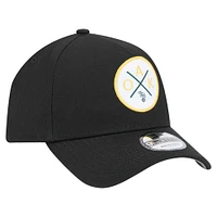 Men's New Era Black Oakland Athletics 9FORTY A-Frame Adjustable Hat