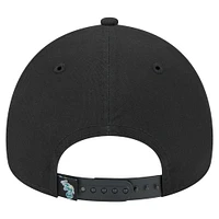 Men's New Era Black Oakland Athletics 9FORTY A-Frame Adjustable Hat