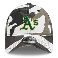 Men's New Era Camo Athletics 9TWENTY Adjustable Hat