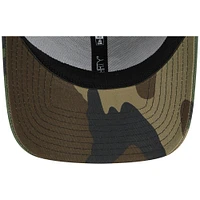 Men's New Era Camo Athletics Team Neo 39THIRTY Flex Hat