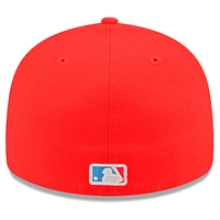 Casquette ajustée 59FIFTY Athletics 2024 MLB All-Star Game de New Era pour homme, couleur crème