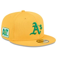 Casquette ajustée 59FIFTY Athletics 2025 Spring Training pour homme de New Era