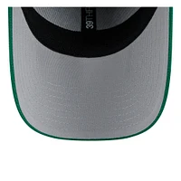 Men's New Era  Gray/Green Athletics 2025 Batting Practice 39THIRTY Flex Hat