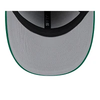 Casquette d'entraînement au bâton à profil bas 59FIFTY Athletics 2025 de New Era pour homme, gris/vert