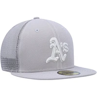 Casquette ajustée 59FIFTY Athletics 2023 On-Field Batting Practice pour homme de New Era