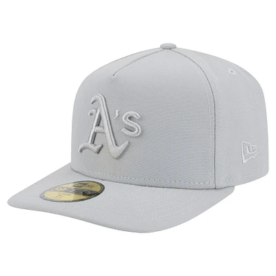 Casquette ajustée Athletics Colorpack 59FIFTY de New Era pour homme, gris