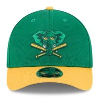 Men's New Era  Green/Gold Athletics 2025 Batting Practice 9FORTY M-Crown Adjustable Hat