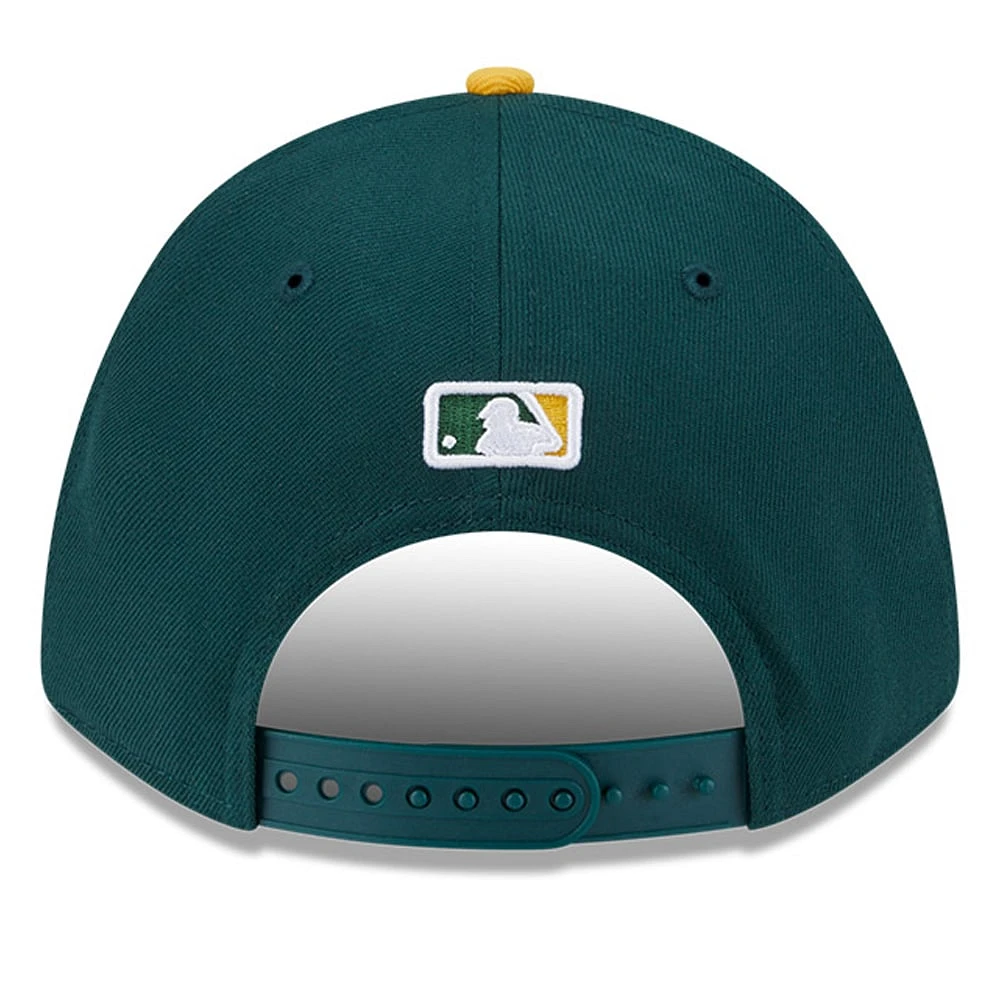 Men's New Era  Green/Gold Athletics Player Replica 9FORTY Adjustable Hat