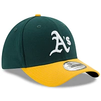 Men's New Era Green/Yellow Athletics MLB Team Classic 39THIRTY Flex Hat