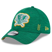 Casquette Flex Fit 39THIRTY Clubhouse Athletics 2024 verte New Era pour homme