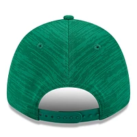 Men's New Era Green Athletics 2024 Clubhouse 9FORTY Adjustable Hat