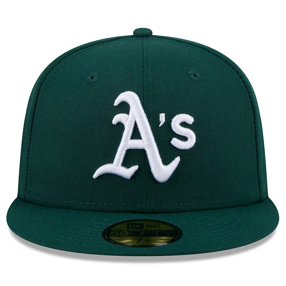 Men's New Era  Green Athletics 2025 Jackie Robinson Day 59FIFTY Fitted Hat