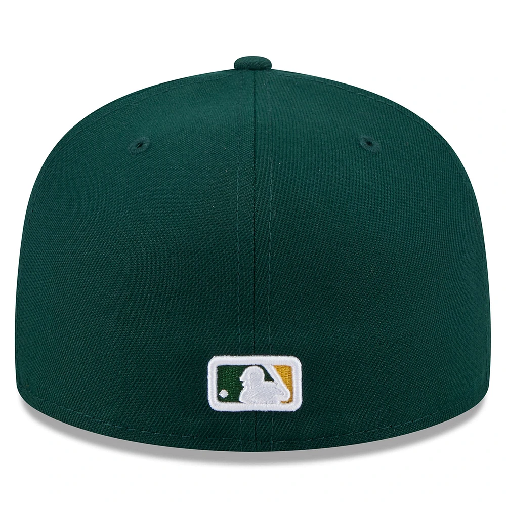 Men's New Era  Green Athletics 2025 Jackie Robinson Day 59FIFTY Fitted Hat