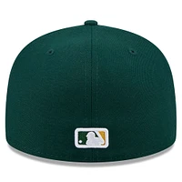 Men's New Era  Green Athletics 2025 Jackie Robinson Day 59FIFTY Fitted Hat
