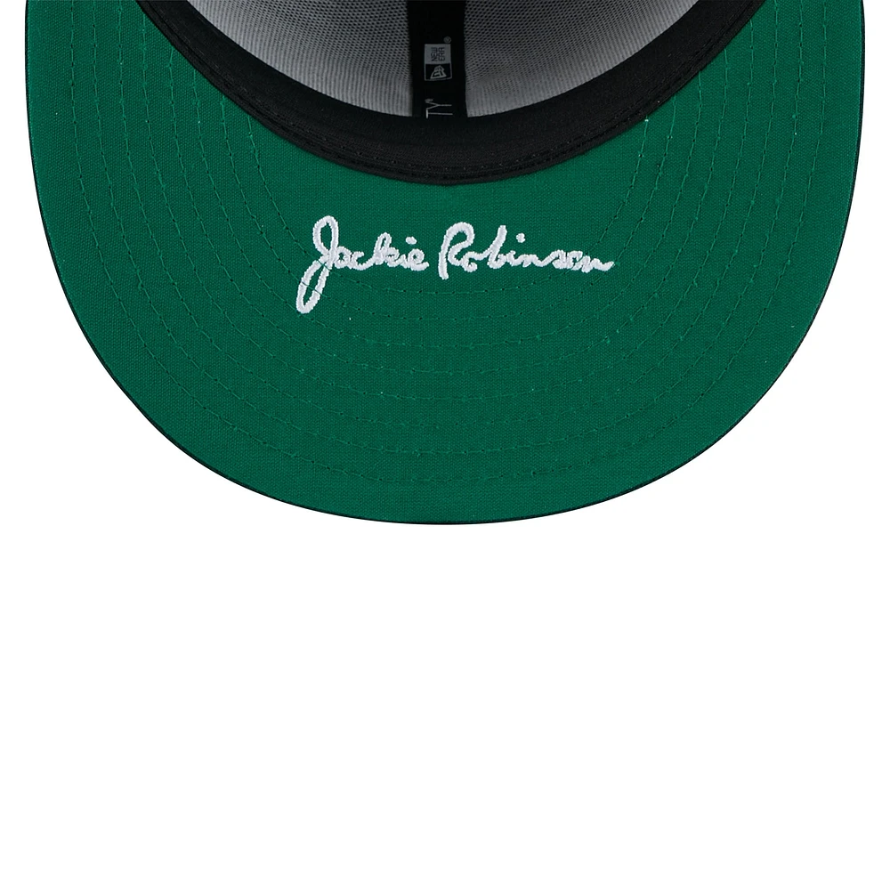Men's New Era  Green Athletics 2025 Jackie Robinson Day 59FIFTY Fitted Hat