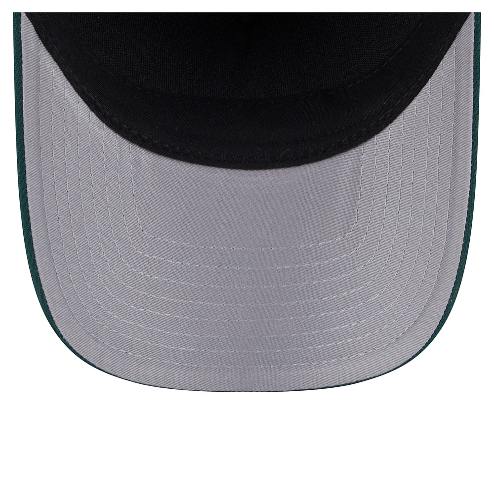 Men's New Era  Green Athletics 9FORTY M-Crown Adjustable Hat