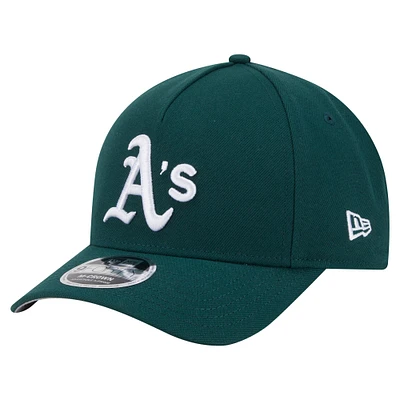 Men's New Era  Green Athletics 9FORTY M-Crown Adjustable Hat