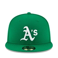 Casquette ajustée On-Field 59FIFTY pour homme de la collection Athletics Alt Authentic New Era, verte