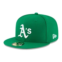 Men's New Era Green Athletics Alt Authentic Collection On-Field 59FIFTY Fitted Hat