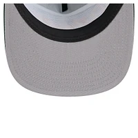 Casquette de golf ajustable New Era Athletics Retro Satin pour homme