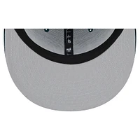 Men's New Era Green Athletics Team Color Trucker 9FIFTY Snapback Hat