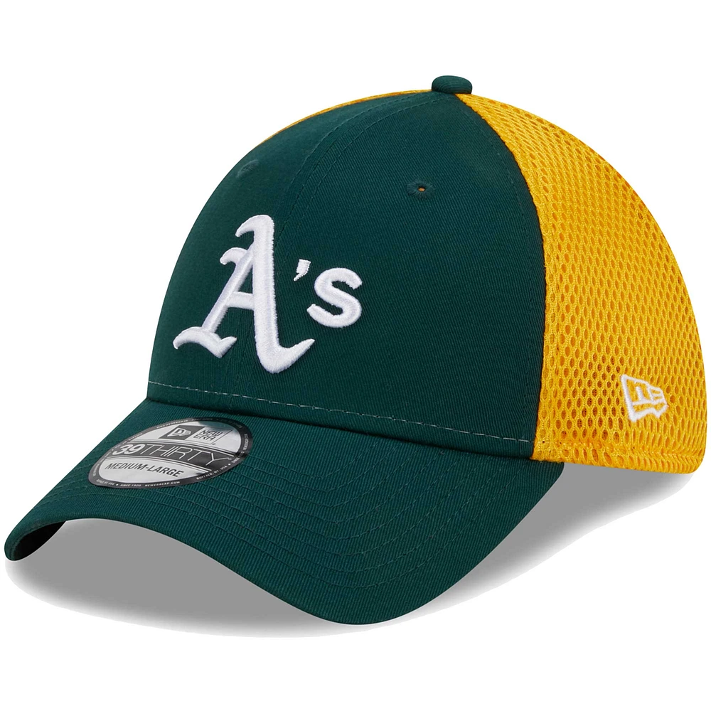 Casquette Neo 39THIRTY Flex verte de New Era pour homme