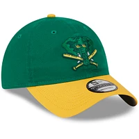 Men's New Era Kelly Green Athletics 2024 Batting Practice 9TWENTY Adjustable Hat