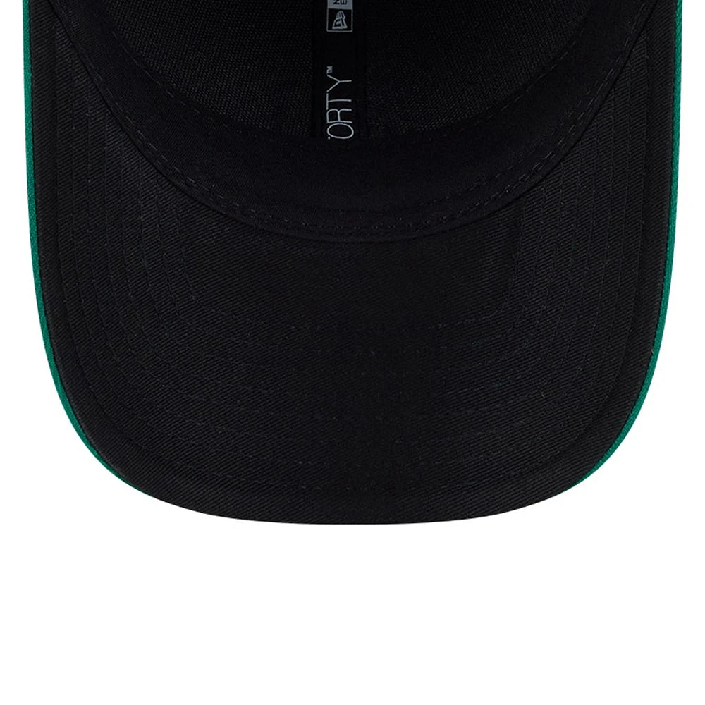Men's New Era  Kelly Green Athletics Player Replica 9FORTY Adjustable Hat