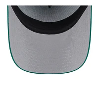 Men's New Era Kelly Green Athletics St. Patrick's Day A-Frame 9FORTY Adjustable Hat