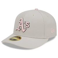 Casquette ajustée à profil bas 59FIFTY Athletics 2023 pour homme New Era Khaki la fête des mères