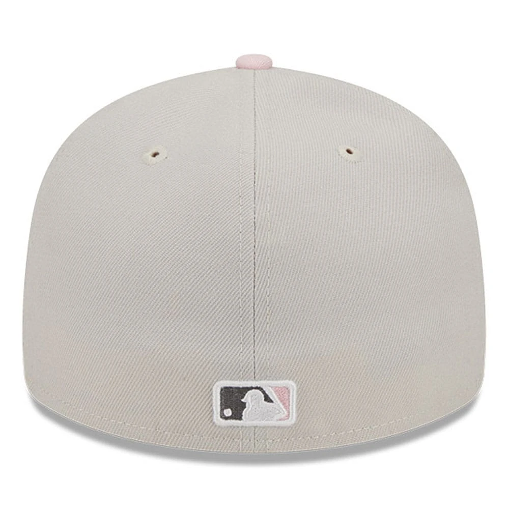 Men's New Era Khaki Athletics 2023 Mother's Day Low Profile 59FIFTY Fitted Hat