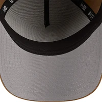 Men's New Era Khaki Athletics A-Frame 9FORTY Adjustable Hat